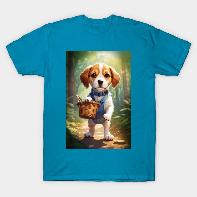 Beagle T-Shirt by Artsemg Studio